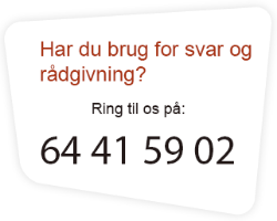 Har du brug for rådgivning